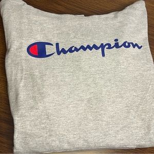 Champion Long Sleeve Hooded Tee